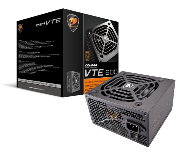 COUGAR VTE 600W 80 Plus Bronze CGR BS-600 - 1069354 - zdjęcie 7